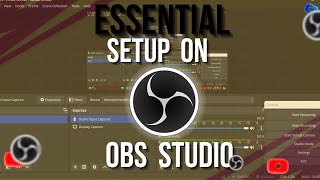 OBS Setup Essentials Connecting Your Microphone and Display [upl. by Anagrom]