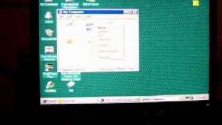 Booting up an old Packard Bell D160 with Windows 95 [upl. by Joli]