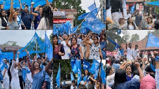 KSU വിനെ ചരിത്ര വിജയത്തിലേക്ക്‌ നയിച്ച കലാശകൊട്ട് 💙 Government college Trivandrum lawcollage [upl. by Decker]