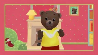 Petit Ours Brun  Comptine pour apprendre à faire un noeud [upl. by Volotta]