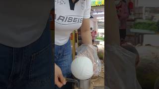 Opening Coconuts fruit [upl. by Boyden]