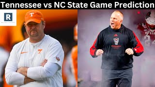 Tennessee vs NC State Game Preview  College Football Game Predictions [upl. by Lletnuahs]