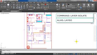 Layer Isolate amp Unisolate in AutoCAD Hindi [upl. by Kcirederf]