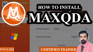 Free Install MAXQDA 2022  With Free License  Certified Trainer  Step by Step Guide  English [upl. by Redwine943]