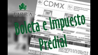 Boleta e Impuesto Predial [upl. by Abbotsen]