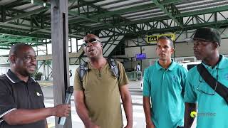 DOMLEC Arrives in Grenada for PostHurricane Beryl Restoration Efforts [upl. by Annaeed959]