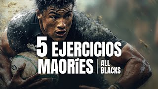 5 Ejercicios Maoríes Entrenamiento All Blacks  gym fitness rugby deportes workout training [upl. by Nicolea848]