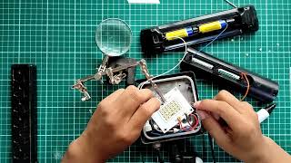 Como reparar reflector led [upl. by Aisereht]