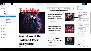 EpicMag  Default  Add Header Menu Break Point [upl. by Nyleda228]