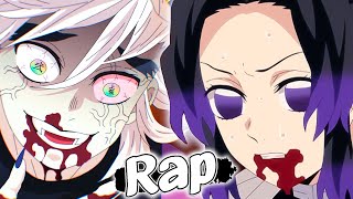 Shinobu vs Douma Rap  Fan Animation Pelea Completa  YuriRaps [upl. by Rann]