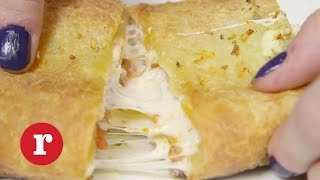 How to Make Lasagna Garlic Bread  Redbook [upl. by Ancier]