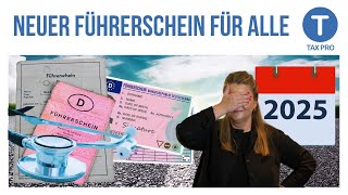 Neuer Führerschein DAS ändert sich 2025 für ALLE Autofahrer [upl. by Halullat643]