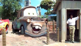 Cars Quatre Roues Rallye  Disneyland Paris  On Ride  HD [upl. by Watson]