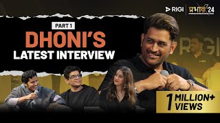 Latest MS Dhoni Podcast with tanmaybhat humansofbombay2801 Kullubaazi  Ep 1  Prabhav24  RIGI [upl. by Homer]