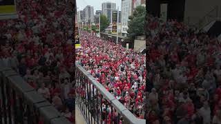 Bobby Firmino song outside Wembley [upl. by Leugim]