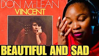 SO SAD  First Time Hearing Don Mclean  Vincent Stary Stary night  REACTION [upl. by Reiners]