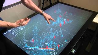 Holograph 3D spatiotemporal interactive data visualization [upl. by Nydnarb936]