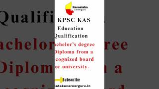 KAS Notification 2024 Application Date  Age Limit jobs jobsinkarnataka karnataka [upl. by Aleik87]