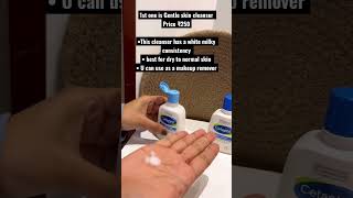 Cetaphil cleanser review shorts youtubeshorts skincare beautytips skincaretips dryskin [upl. by Aenaj]