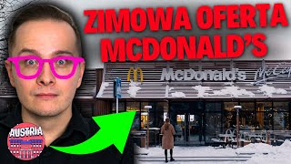 ZIMOWE BURGERY Z MCDONALDS W AUSTRII  LEPSZE NIŻ DRWALE [upl. by Bibbie]