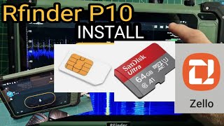 Rfinder P10 Install Sim amp SD Card [upl. by Lakin]