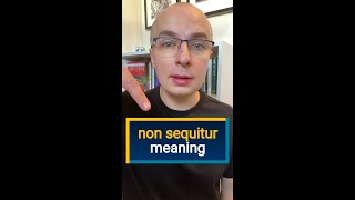 NON SEQUITUR meaning  What does quotNON SEQUITURquot mean Definition in Merlin Dictionary shorts [upl. by Janeen31]