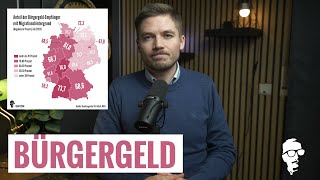 So kassieren BÜRGERGELDEmpfänger ab Anteil mit Migrationshintergrund auf Rekordhoch [upl. by Annayi]