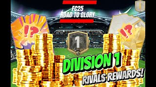 FC25 DIVISION 1 RIVALS REWARDS  fc fc25 fifa rivals [upl. by Nho]