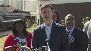 Sen Jon Ossoff addresses USPS Palmetto facilitys mail delays [upl. by Emmit190]