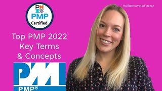 PMP 2022 10 Key Terms amp Concepts for the PMP Exam 7th Edition [upl. by Adigun]