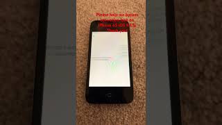 Please help me bypass activation lock iPhone 4S iOS 935 Thanks [upl. by Moshell799]