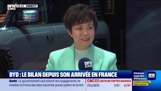 Le Grand entretien  BYD le bilan depuis son arrivée en France [upl. by Firahs910]