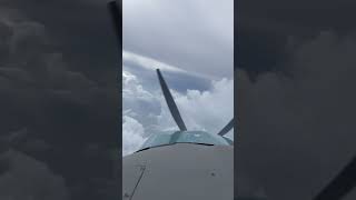 Flying tecnam P2010 over punta cana [upl. by Dnalevets]