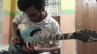 Popeye  Neshar Bojha Guitar Solo Cover [upl. by Daren]