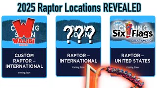 Where Are The 3 MYSTERY RMC Raptors Going [upl. by Gurolinick]