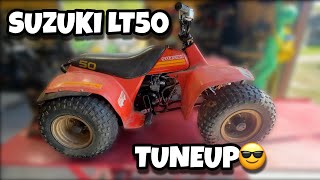 Suzuki LT50 Tuneup [upl. by Eiramanel]