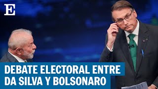 ELECCIONES BRASIL Jair Bolsonaro y Lula Da Silva se enfrentan en un debate televisivo  EL PAÍS [upl. by Annice]