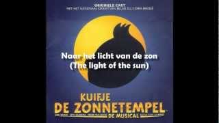 21  Kuifje de Zonnetempel  De zon Radiotrack Tintin Musical  English Translation [upl. by Atteuqal]