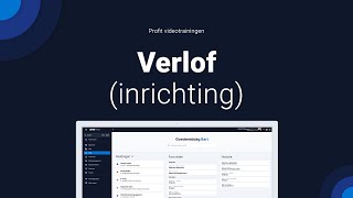 Verlof inrichting [upl. by Gniliem]