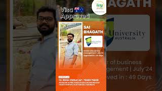 CQ University Australia Student visa Success story [upl. by Prussian]