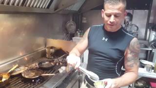 Rib Eye Steak How to cookpan fry a thick steak at home [upl. by Lyda223]