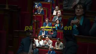 Motion de censure  lhistoire personnelle touchante dE Coquerel sur la retraite de son grandpère [upl. by Ahsiei760]