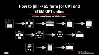 Helpful tips for filing form I765 for OPT online [upl. by Ytsirt701]