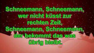 Schneemann Lyrics kurz 2013 [upl. by Aevin]