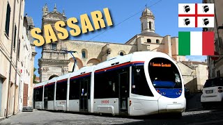 Sassari Sardynia 2020  tramwaje i wąskotorówka [upl. by Satsok]