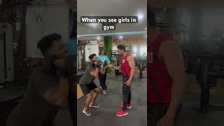 When you see girls while doing workout telugufitness gymcomedy vinaykuyya [upl. by Arriec696]