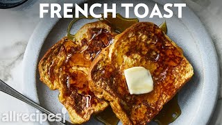 How to Make Simple French Toast  Allrecipes [upl. by Aissatsana813]