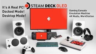 Yes You Can Use the Steam Deck OLED Like A Real PC Its Awesome Desktop Mode HandsOn [upl. by Gifford673]