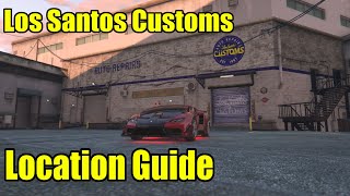 GTA 5  Los Santos Customs Location Guide [upl. by Seagrave]