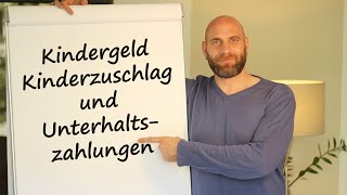 Kindergeld Kinderzuschlag und Unterhaltszahlungen auf einem PKonto [upl. by Sert339]